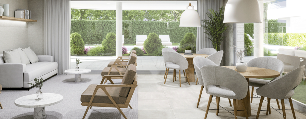 Supply and installation of Intafloor laminate parquet in 54 homes at Terraza de Guadaiza, Marbella